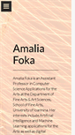 Mobile Screenshot of amaliafoka.com